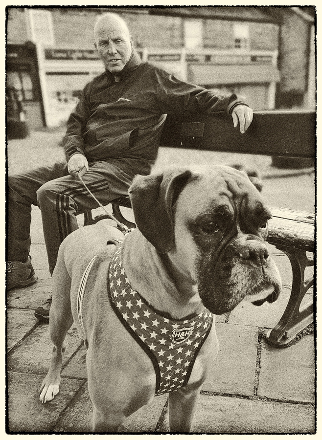 HC - A man and his dog - Bob Turner
